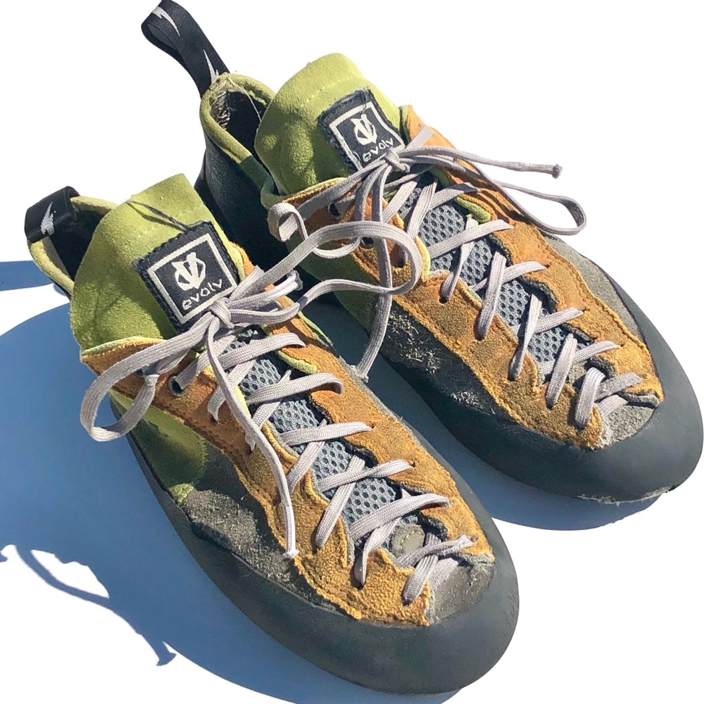 Evolv VTR3D Trax Climbing Shoes Men’s Size 9 US Used/Worn